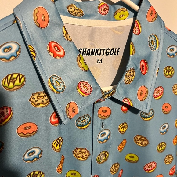 Shank It Golf Donut Polo (M) - Picture 2 of 3